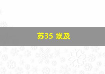 苏35 埃及